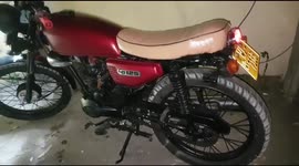 My 1st bike CG125 modified. In this bike I have collected so many memories