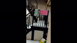 Pranking my sister until she gets annoyed. Everytime she went to the CR i always look for the place to hide.