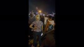 'SOS Cuba' Solidarity protest outside the United States Southern Command in Florida