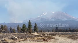 Mt. Shasta California Wildfire Continues to Burn as Wildfire Season Intensifies in the West