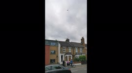 Police helicopter breezing around Queen road, markhouse road walthamstow