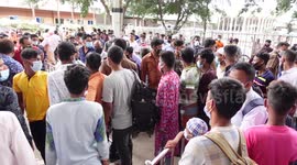 Reducing Passengers' Crowding At Dhaka Kamalapur Railway Station In Dhaka, Bangladesh