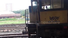 Passenger Traffic At Dhaka Kamalapur Railway Station In Dhaka, Bangladesh