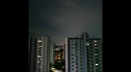 one night sky scenery