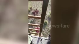 5 trapped in flash floods get rescued in northern India