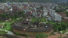 This traditional Chinese housing made of earth is a World Heritage Site