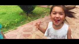 having fun as a family in the park