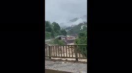 Downpours hit northeastern Rize causing major flooding in Black Sea Region