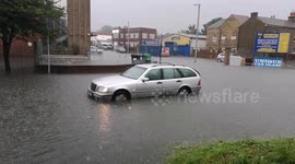 Flooding hits northeast London after torrential rains