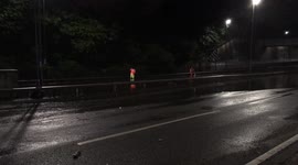 Clean Up On The A406