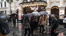 Heavy Rain Hits Gala Night Of Joseph and the Amazing Technicolor Dreamcoat