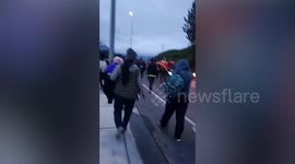 Alaska earthquake sparks panic as hundreds of tourists flee to higher ground