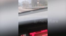 Wildfires spread across hillsides in Sardinia, Italy