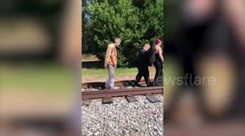 A zombie-obsessed bride had her ‘dream wedding’ dedicated to 'THE WALKING DEAD'