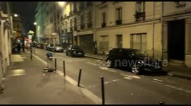 Car Crashed Into A Cafe Terrace Leaving One Dead And Several Injured In Paris, France