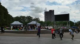 Save the square, Walthamstow, London, UK