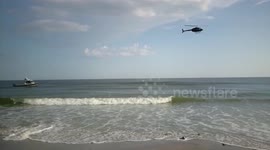 Police watch North Carolina beach after shark attacks