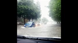 Sochi 2015 Hard summer rain