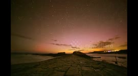 Bude Northern Lights by Chris Small