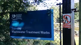 United utilities sewage in Staveley