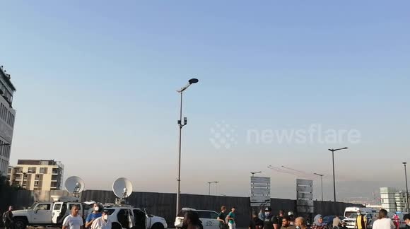 Clashes during Beirut blast first anniversary protest