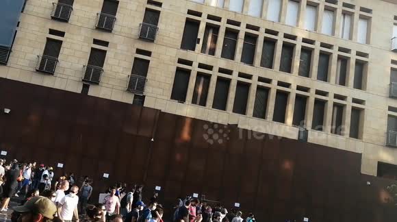 Clashes during Beirut blast first anniversary