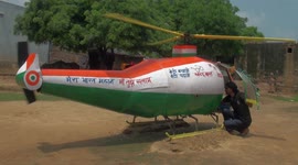 Home made Helicopter made by IIT student in Rajasthan 3