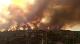 Greece: Wildfire In Northern Athens Continues To Rage And Spread