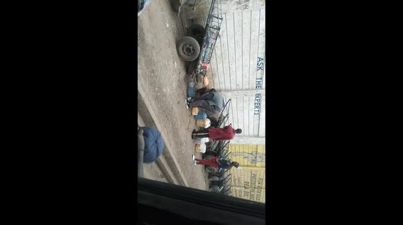 Man gets creative by cleaning shoes for extra cash