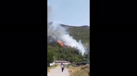 Turkey: Another Brush Fire Erupts In Karabük