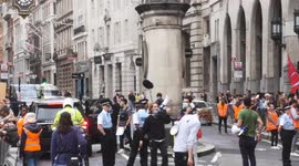 The Flash Movie Filming In The City Of London