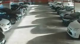 Driver run over by her own car after forgetting handbrake while checking engine