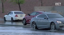 Flash flooding in Henderson off of St. Rose Pkwy, south of Las Vegas
