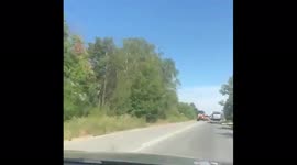 Romanian firefighters on the way to Greece to help combat wildfires