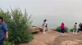 Smoke of Siberian wildfires blanketed regional capital of Ulan-Ude