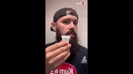 American man confuses girlfriend's menstrual cup for a shot glass
