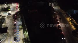 Drive-thru vaccination centers for all adults in Sao Paolo, Brazil