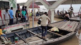 Ganges river traffic still busy despite boat disaster leaving up to 20 missing