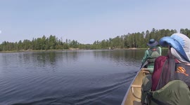 Remember That Time We Canoed Into Canada? This Was Recorded at Boundary Waters Canoe Area Wilderness.