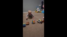 Funny challenge video shows cute UK baby only wants what he shouldn't have
