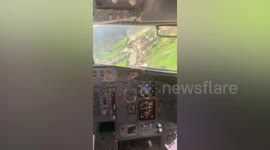 Boeing 747-300 carrying Covid-19 vaccines fights strong winds before landing safely in Bhutan