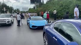 11 luxury cars seized for evading taxes in southern India