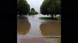 Sweden: Record-breaking rain Causes severe flooding in Gavle