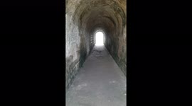 Walk through the beautiful Jaffna Fort Tunnel - Sri Lanka. Sept 2020