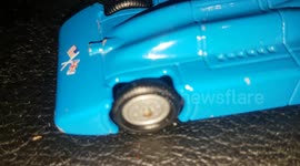 lledo classic cars made in England at Enfield Factory bluebird car