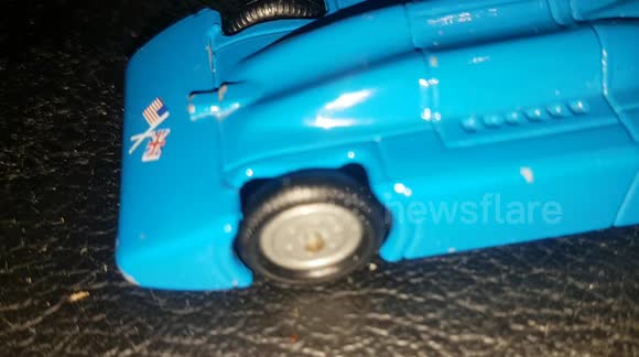 lledo classic cars made in England at Enfield Factory bluebird car