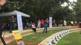 Coalition of Groups to Rally Against LA's COVID-19 Vaccine Mandate in Santa Monica, US