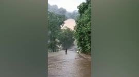 Three people dead after heavy rainfall causes ‘mini-tsunami’ in Malaysia