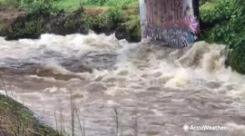 The power of floodwater