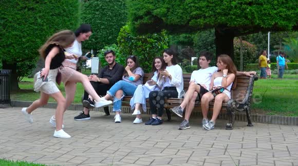 Georgian public baffled by YouTubers' 'tripping over nothing' prank